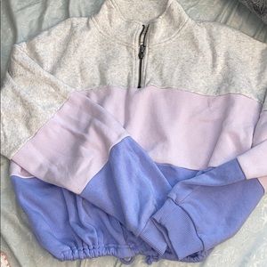 American Eagle cropped hoodie